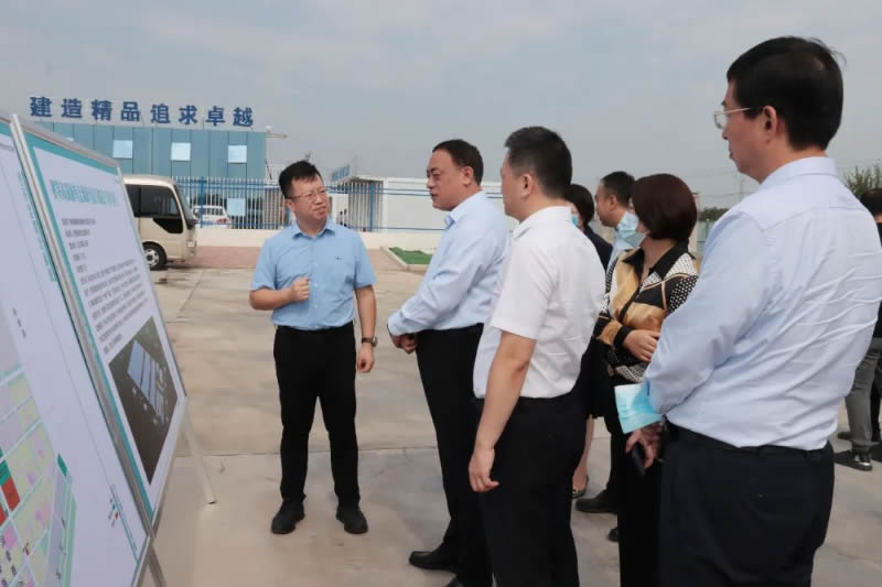 西安市委常委、常務(wù)副市長(zhǎng)呂來升到公司考察調(diào)研