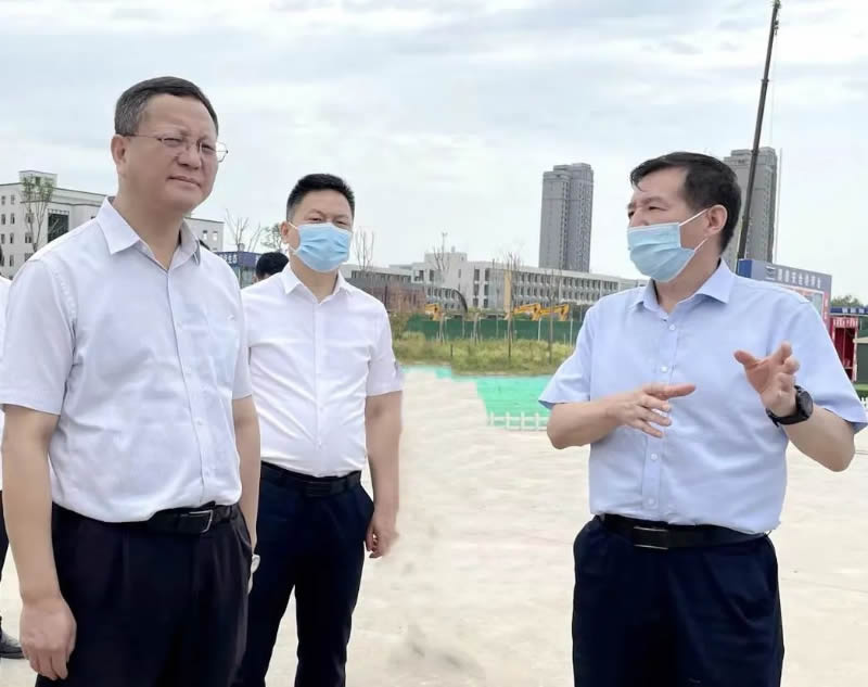 西安市委常委、經(jīng)開區(qū)黨工委書記康軍一行蒞臨公司調(diào)研考察